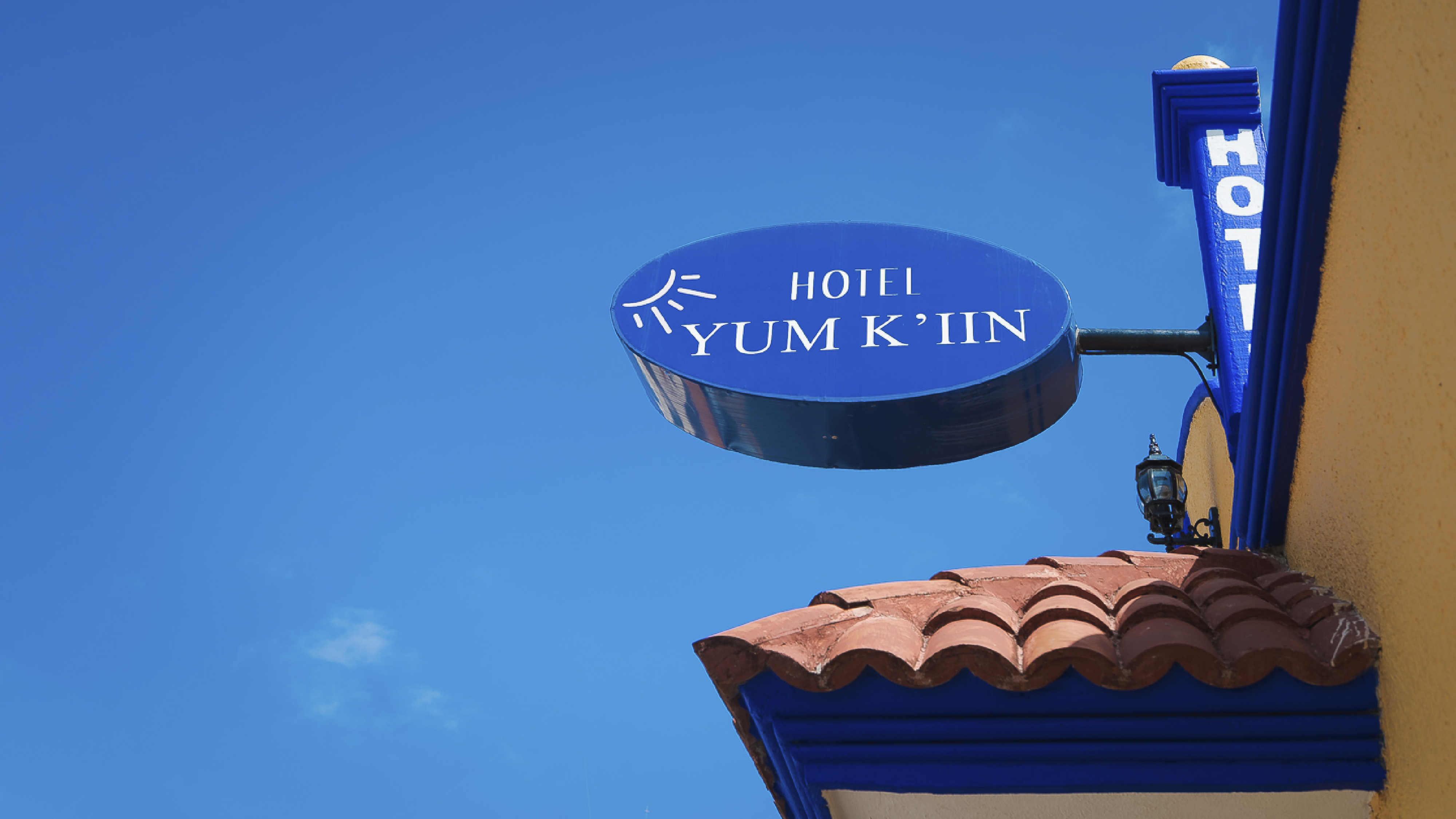 Vista de la playa desde el Hotel Yum K'iin